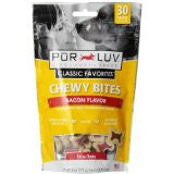 Pur Luv Chewy Bites Bacon Treat, 6-Ounce