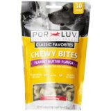 Pur Luv Chewy Bites Peanut Butter, 6-Ounce