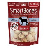 SmartBones Chicken Dog Chew, Mini, 24-Pack