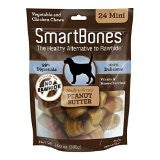 SmartBones Peanut Butter Dog Chew, Mini