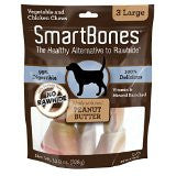 Smart Bone Peanut Butter Large 3Pk Treats & Chews