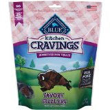 Blue Buffalo Kitchen Cravings Savory Sizzlers Pork Dog Treat, 6 oz