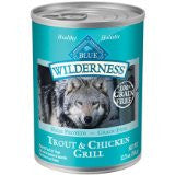 Blue Buffalo Wilderness Trout & Chicken Grill - 12.5 oz. Cans