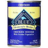 Blue Buffalo Homestyle Recipe Chicken Dinner Canned Dog Food (12.5-Ounce Cans)